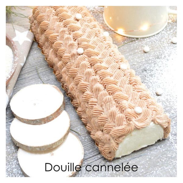 Set de 3 douilles pour bûches Scrapcooking - Mathon - 3