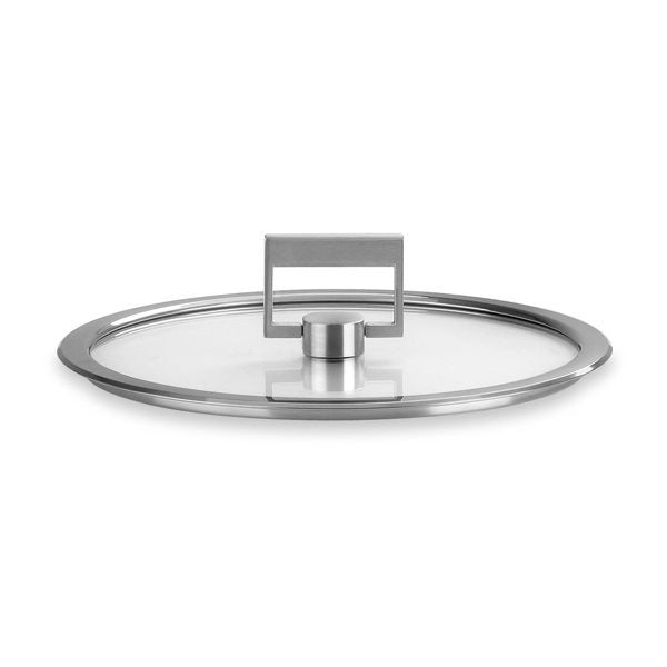 Couvercle verre poignée carrée Strate 16 cm Cristel - Mathon - 1