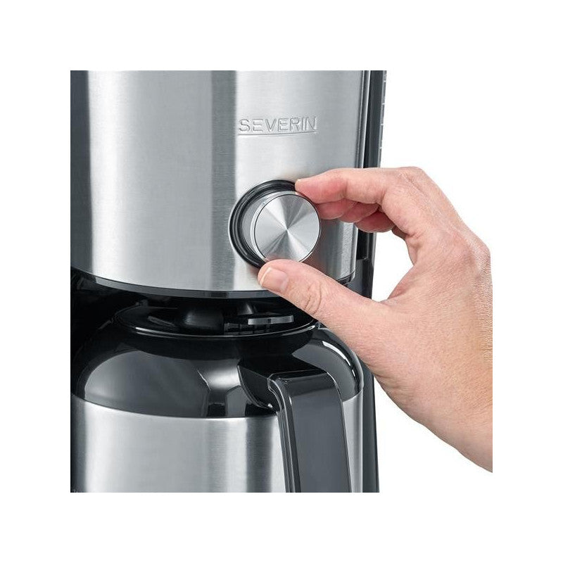 Cafetiere Isotherme 1000w 1,4l Noir Inox   - 4845 Severin - Mathon - 4