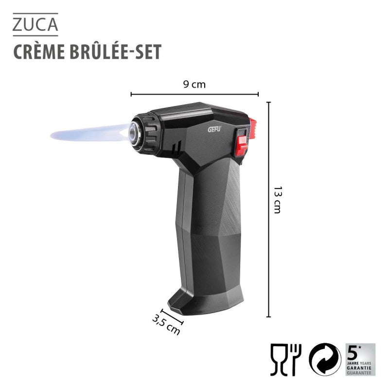 Coffret à crème brûlée ZUCA, 5 pièces Gefu - Mathon - 2