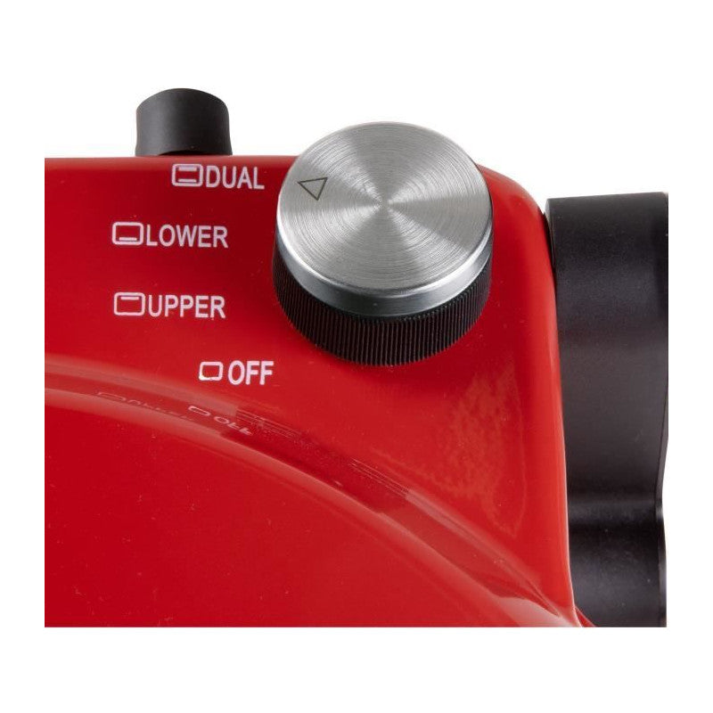 Four A Pizza - Domo - Do9284pz - électrique 1200w - Pierre En Céramique - Rouge Domo - Mathon - 2