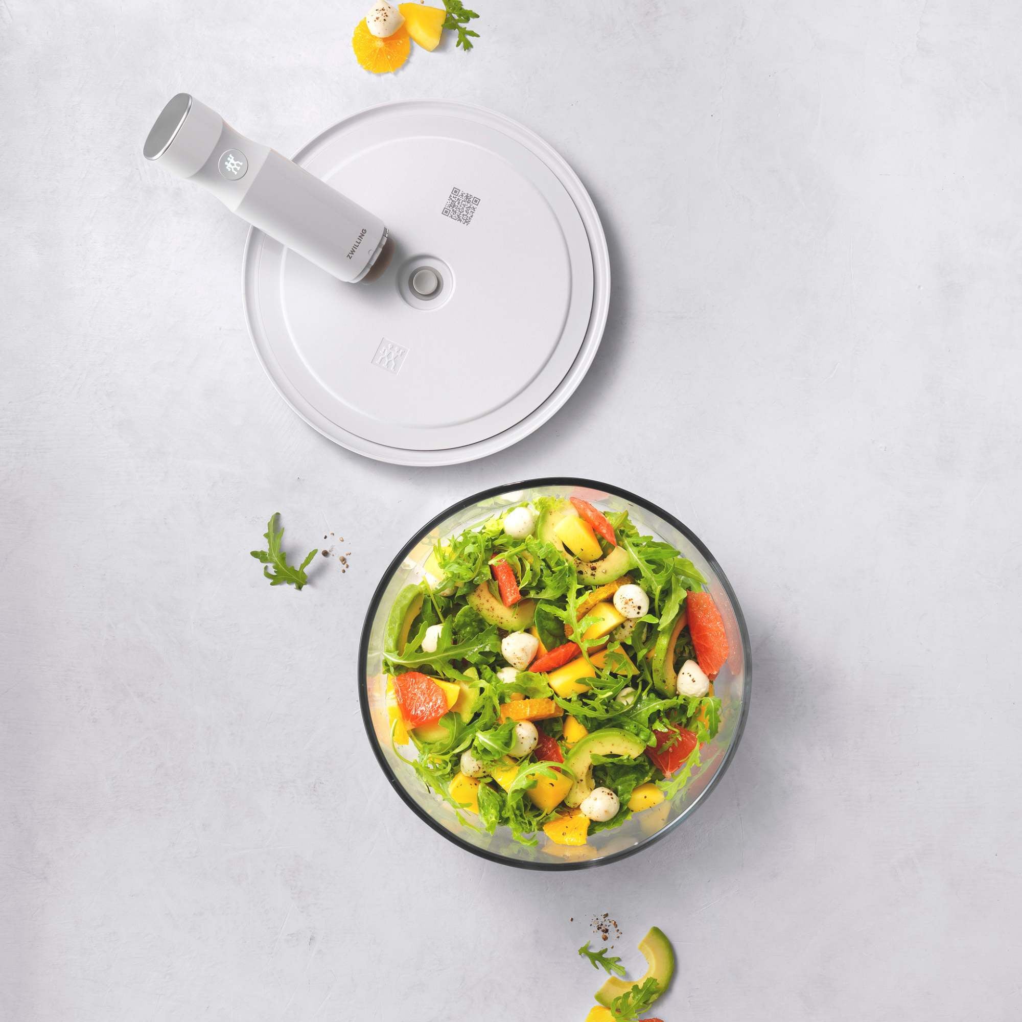 Bol sous vide L / 24 cm, Verre, Transparent Zwilling - Mathon - 2