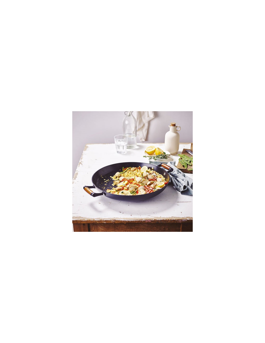 Mandala Poele A Frire Paella 36cm 2 Anses Beka - Mathon - 4