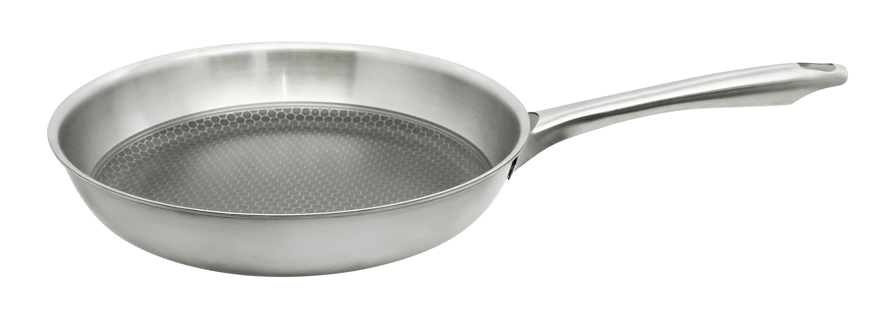 Set de 2 poêles 24 et 28 cm en acier inoxydable et revêtement sans PFAS  Relief Passion Elo - Mathon - 2