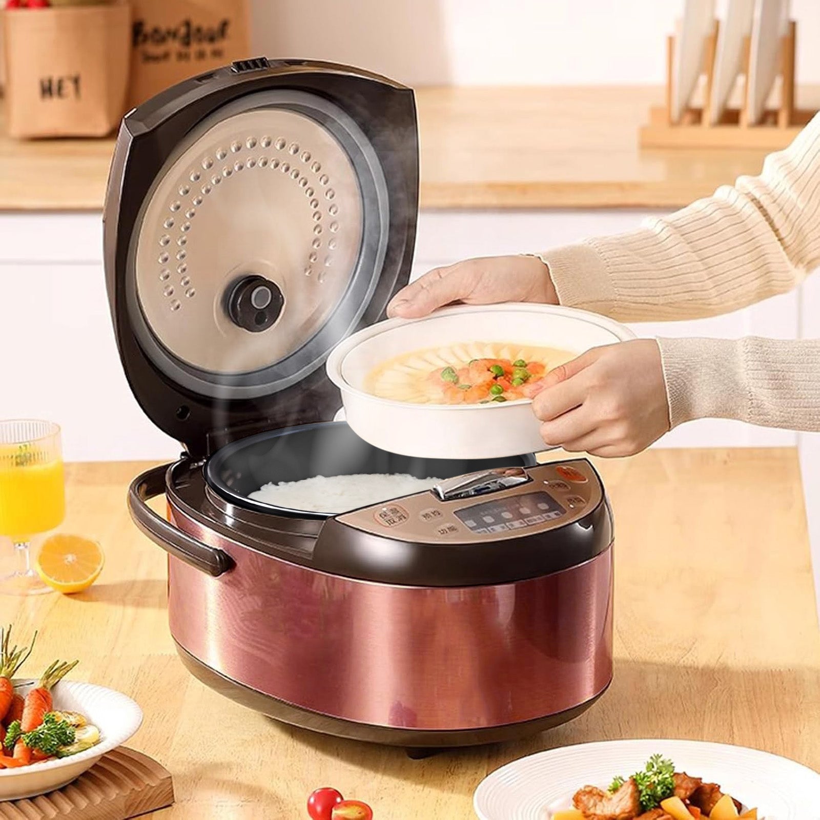 Cuiseur à Riz 5L Multifonction Sokany - Mathon - 2