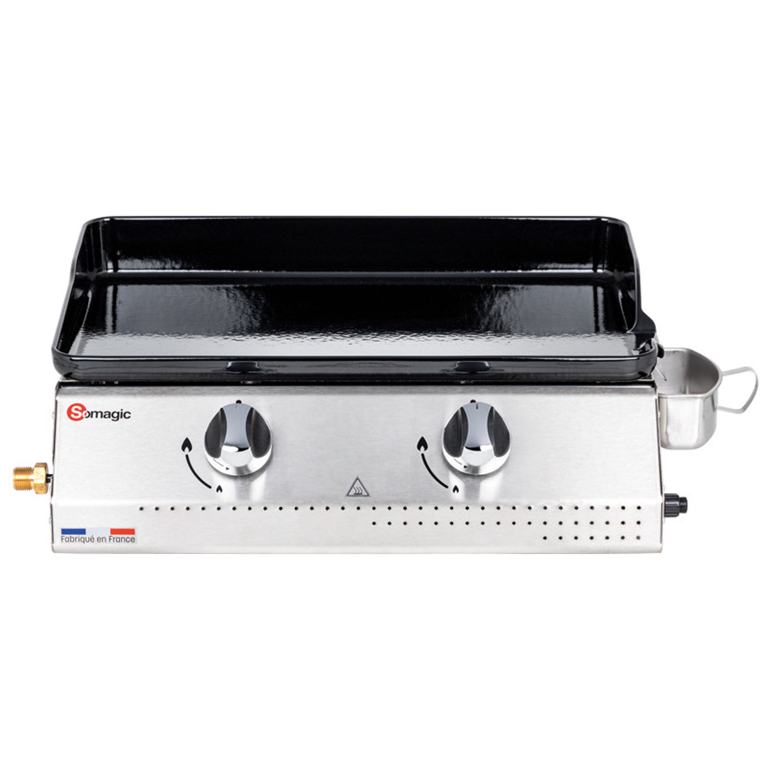 Plancha à gaz VERA 200 2 brûleurs 5,3kW Somagic - Mathon - 4