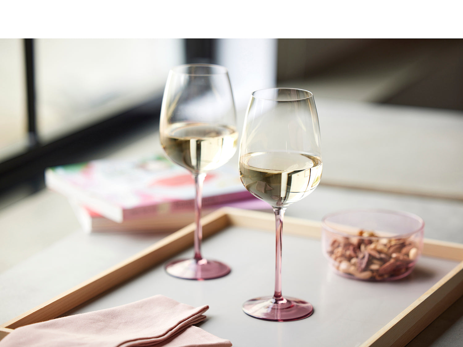 Set de 4 verres à vin VIENNA Violet Lyngby Glas - Mathon - 8