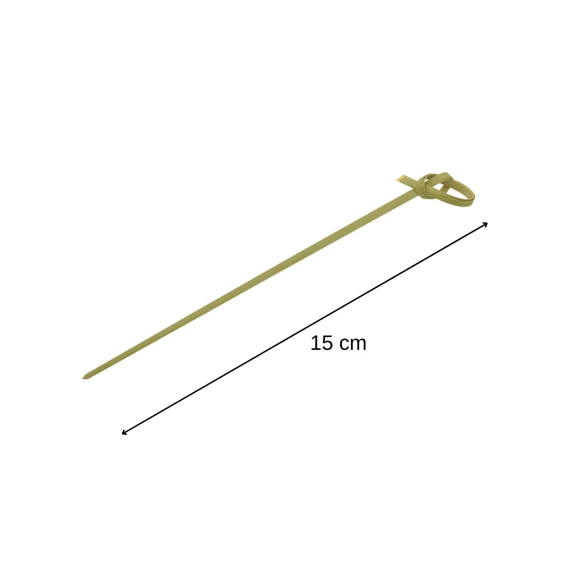 Lot de 100 pics à brochettes en bambou de 15 cm  Wood Edition Fackelmann - Mathon - 3