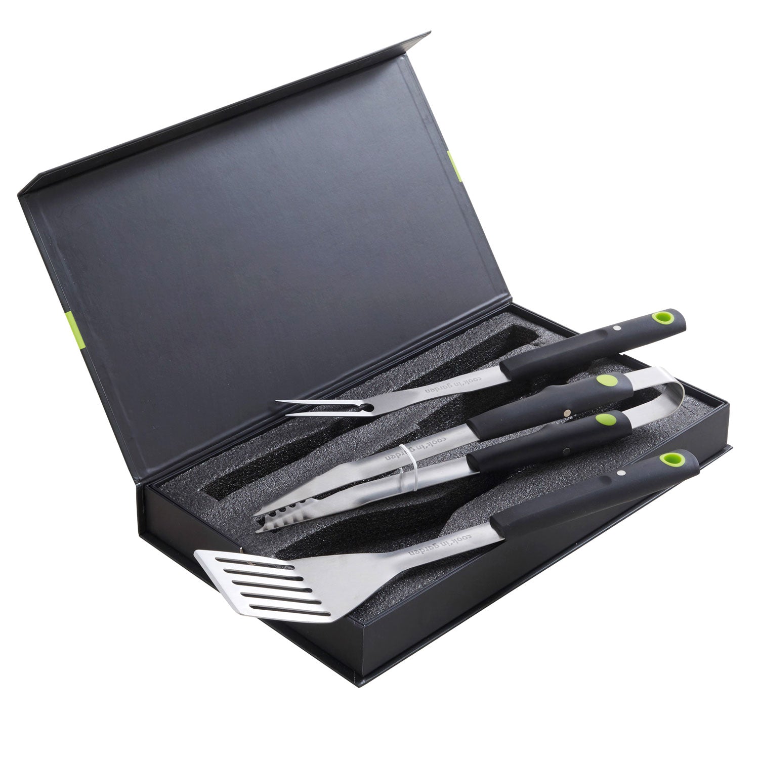 Coffret de 3 accessoires aimantés pour barbecue Cook
