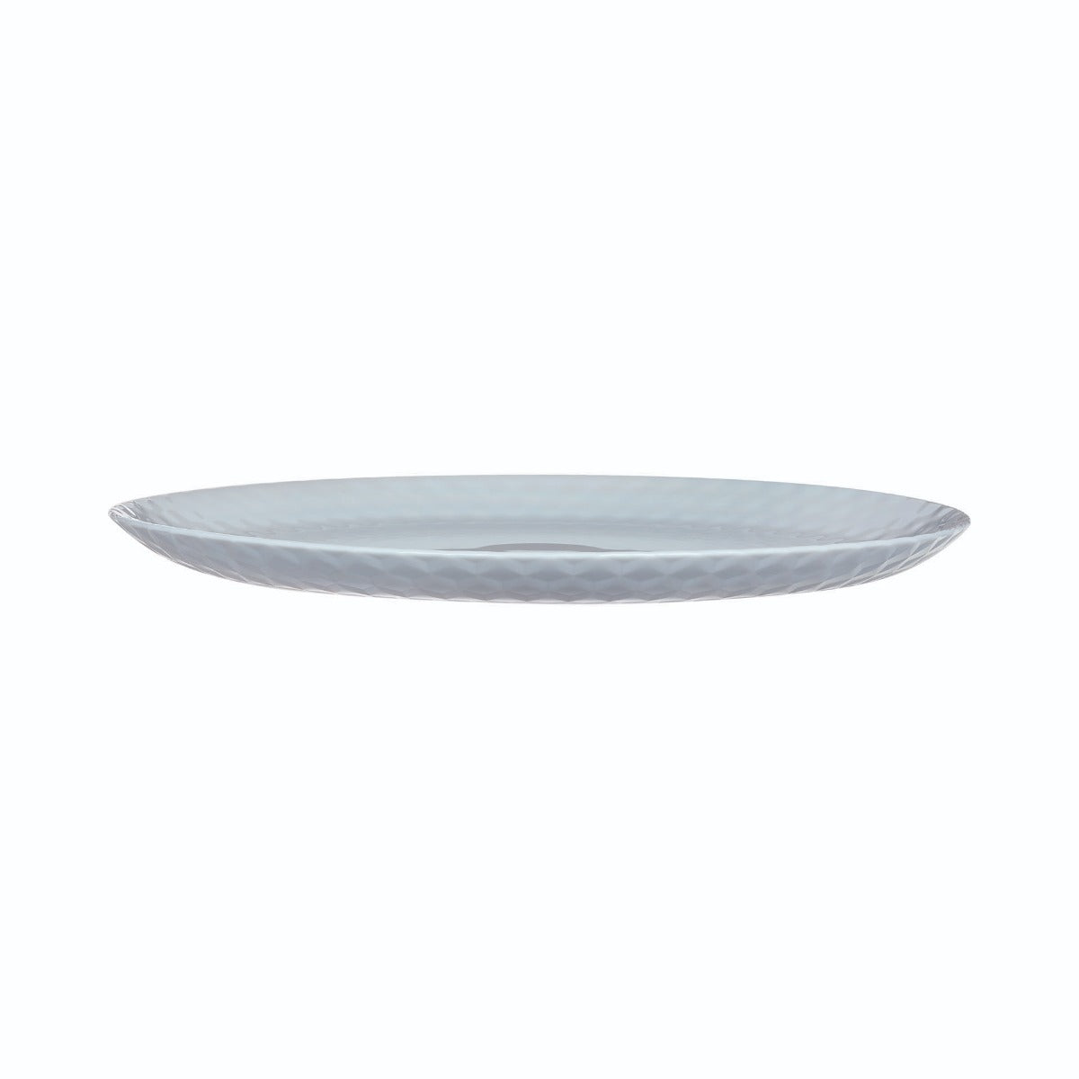 Assiette plate grise 25 cm Pampille Luminarc - Mathon - 2