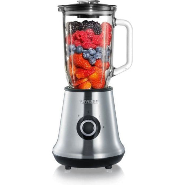 Blender  -  - Sm3734 - 500 W - Bol En Verre 1 L - 2 Vitesses + Severin - Mathon - 1