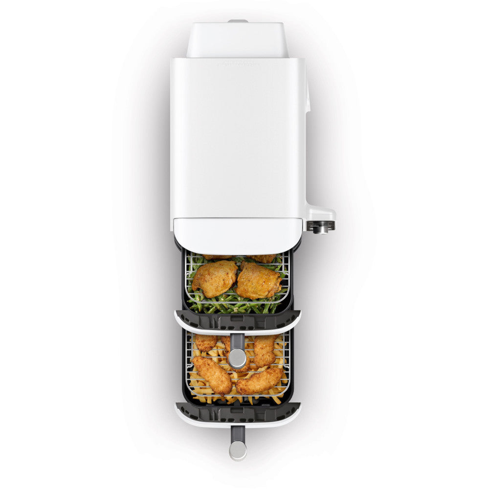 Friteuse Sans Huile Ninja - Double Stack Xl Sl400euwh - Capacité 9,5l - 6 Programmes De Cuisson - Blanc - 2470w Ninja - Mathon - 5