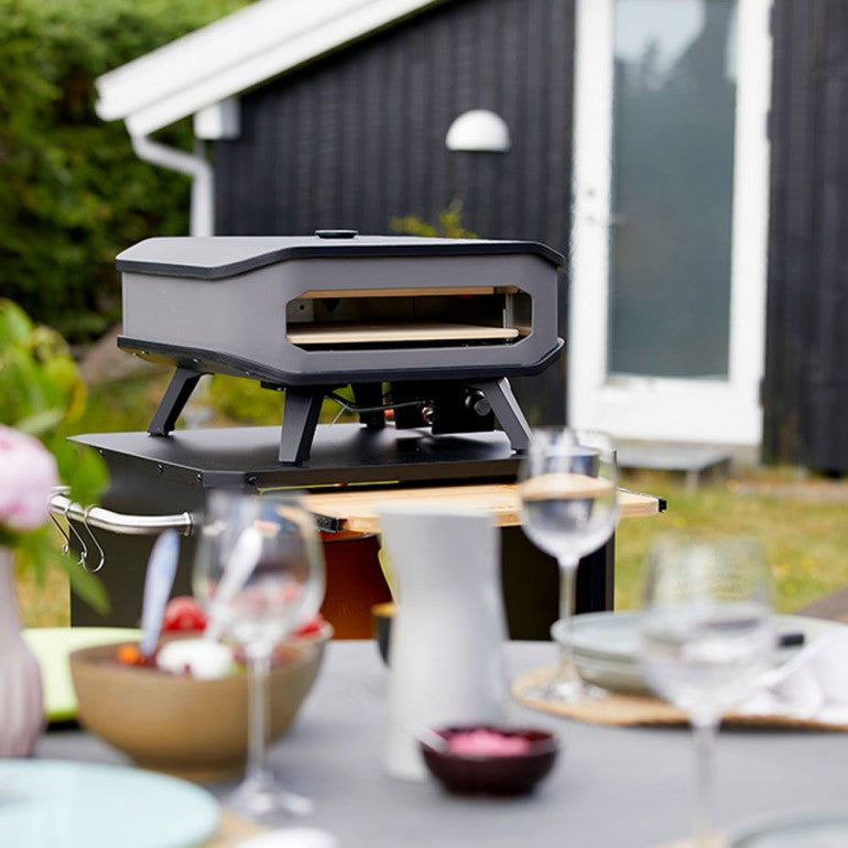 Porte pour fours à pizza 13" en acier inox Cozze - Mathon - 5