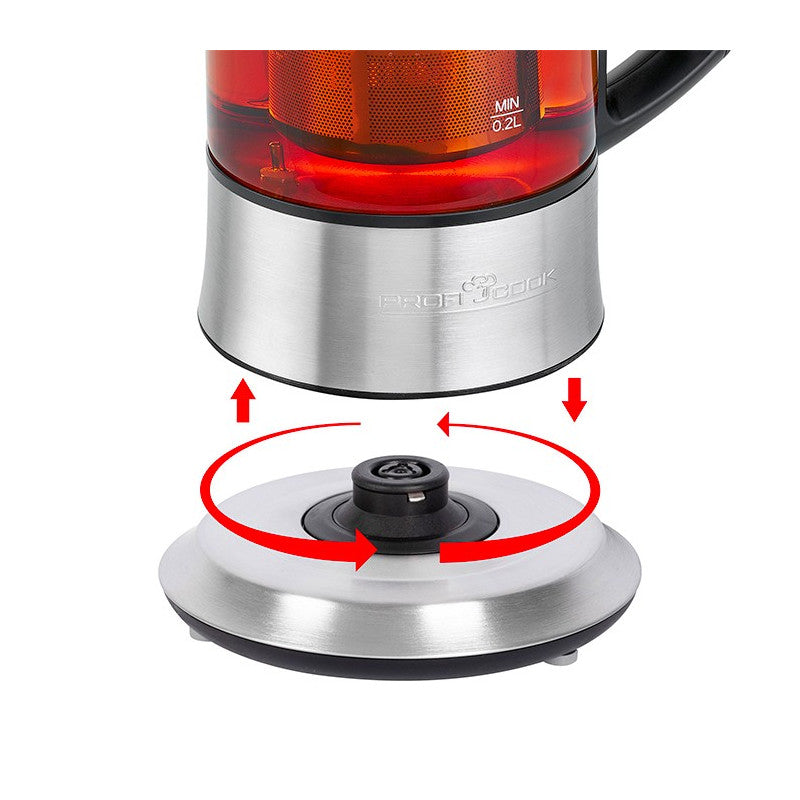 Théière et bouilloire 2 en 1 Proficook PC-TK 1165 Proficook - Mathon - 4