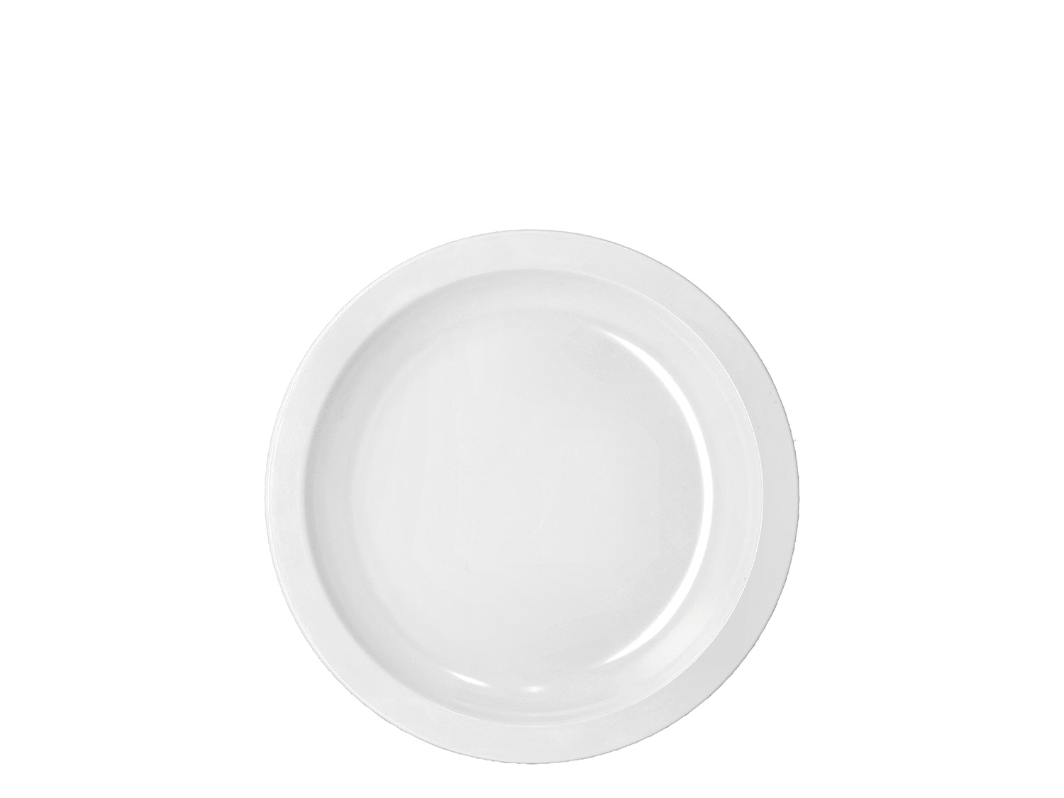 Assiette à dessert HAMLET en plastique Blanc Rosti - Mathon - 1