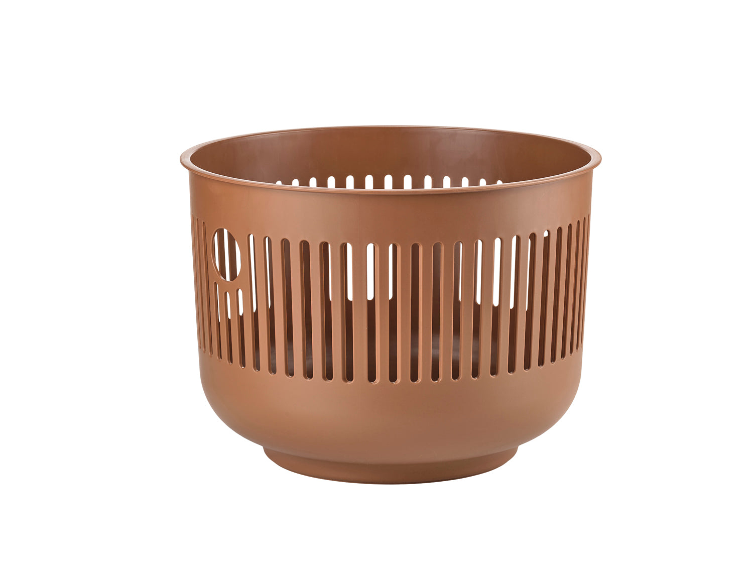 Panier à linge Ume en Polypropylène Ocre brun Zone Denmark - Mathon - 1