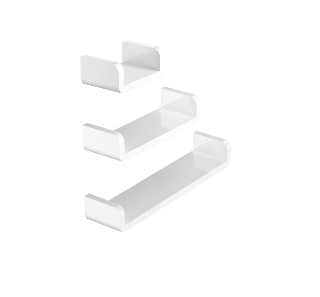 3 Étagère 3 in 1 Murale blanc Vendos85 - Mathon