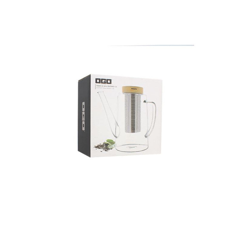 Théière En Verre Ogo Gustave 1,2 L Ogo - Mathon