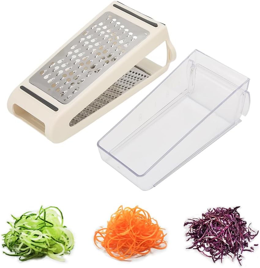 Râpe multifonction en acier inoxydable avec poignée ergonomique Vendos85 - Mathon