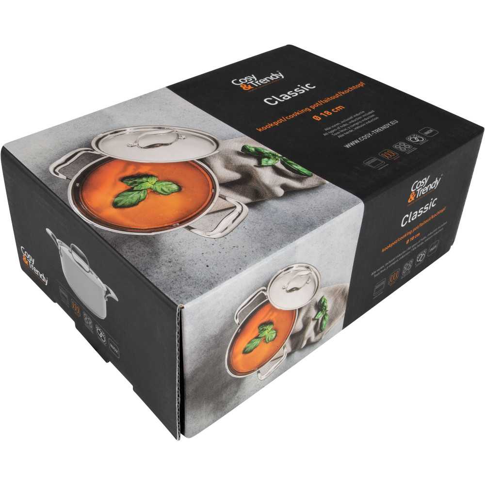 Faitout - Cosy & Trendy - Classic - Acier Inoxydable - ø18 Cm - 2,07 L - Tous Feux Dont Induction Cosy & Trendy - Mathon - 4