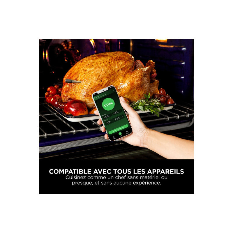 Accessoire De Cuisson Pour Four Ninja Sonde Connectee Wp100eu Ninja - Mathon - 4