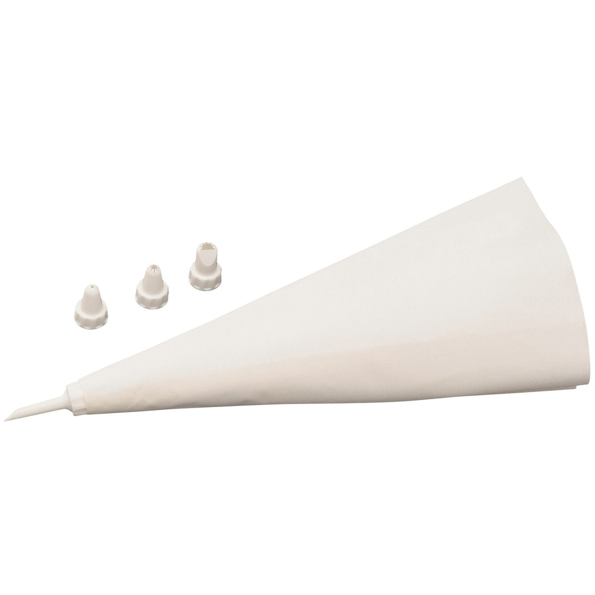 Poche à douille réemployable et 4 embouts plastique 31 cm Zenker Smart Pastry Zenker - Mathon - 1