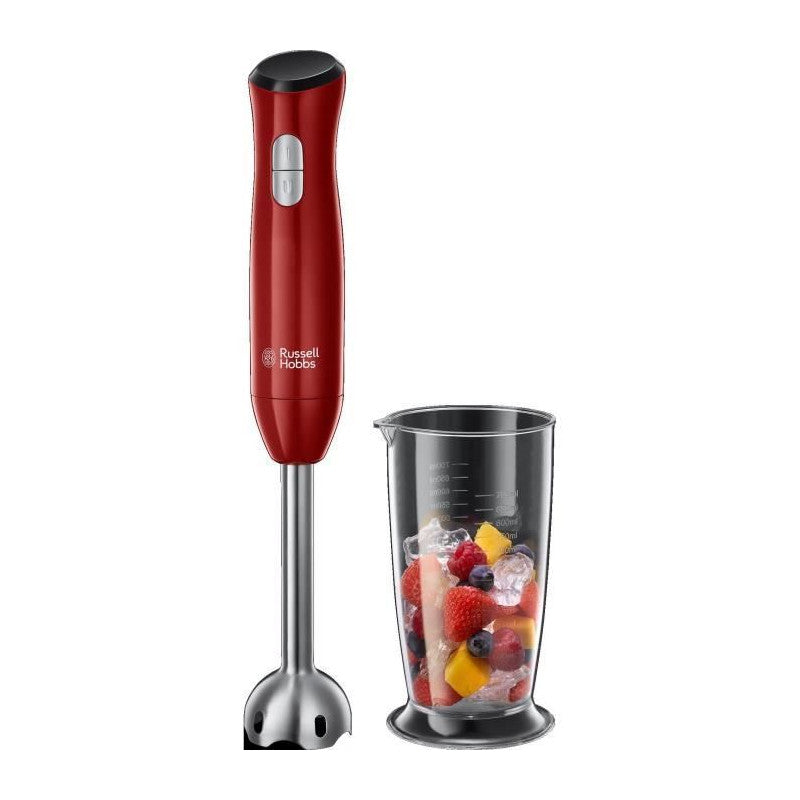 24690-56 Mixeur Plongeant Desire - 500 W - Rouge Intense Russell Hobbs - Mathon