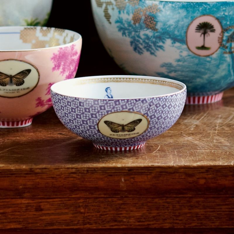 Lot de 6 Bols Héritage Carreaux Bleus - 11cm Pip Studio - Mathon - 1