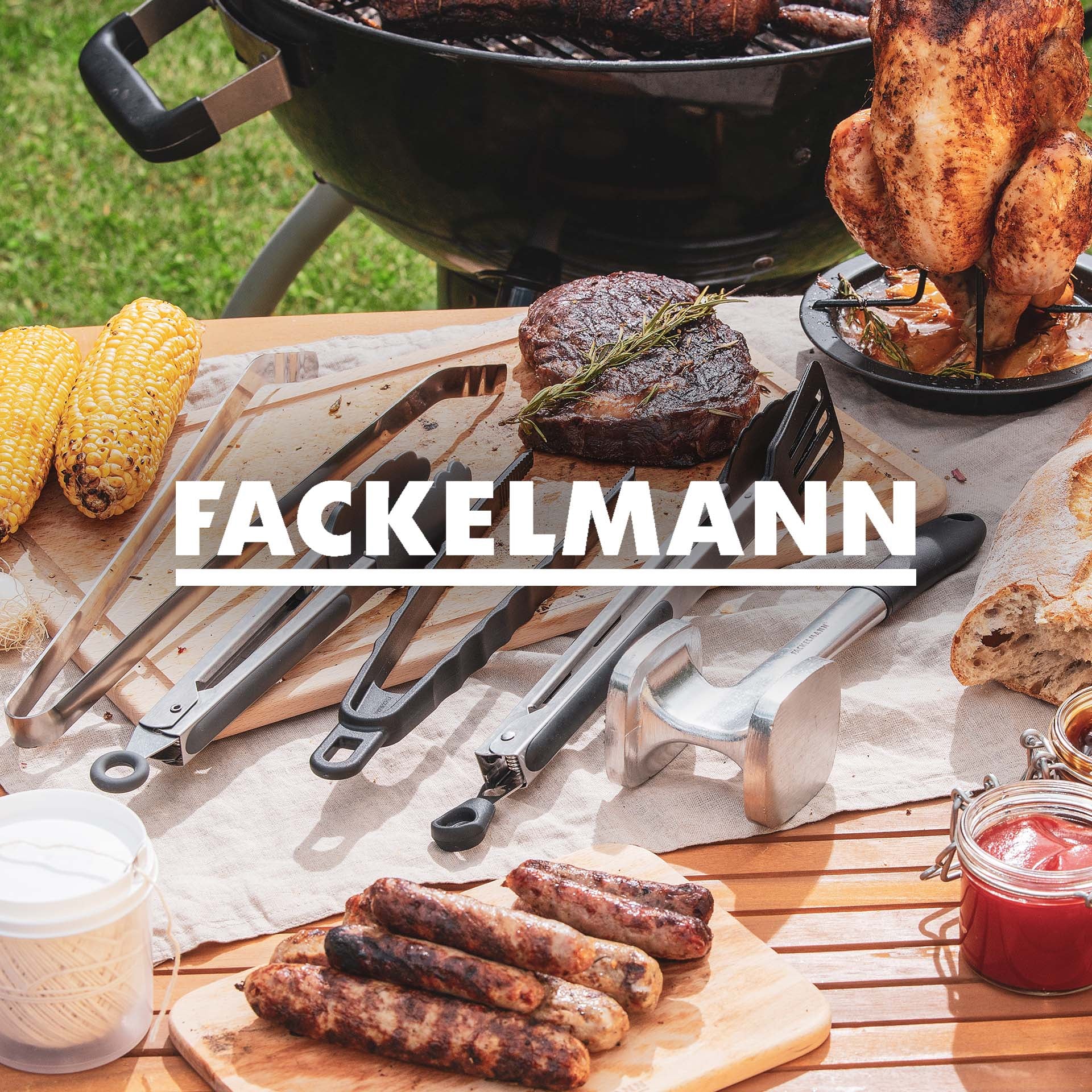 Pince à barbecue acier inoxydable 46 cm FM Professionnal FM Professional - Mathon - 8