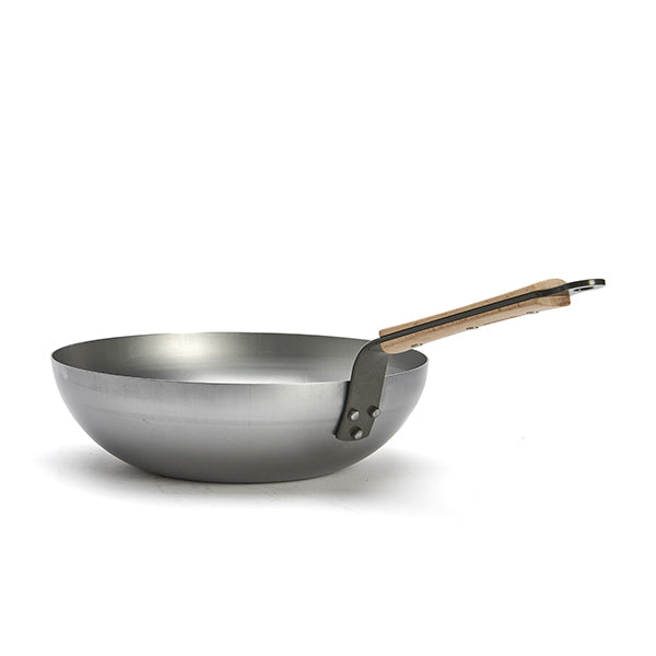Wok acier Minéral B Bois 28 cm De Buyer - Mathon - 3