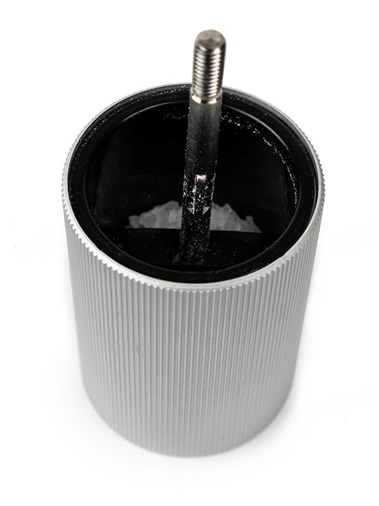 Line Moulin à sel manuel, alu et graphite, 18 cm - 7in Peugeot - Mathon - 5