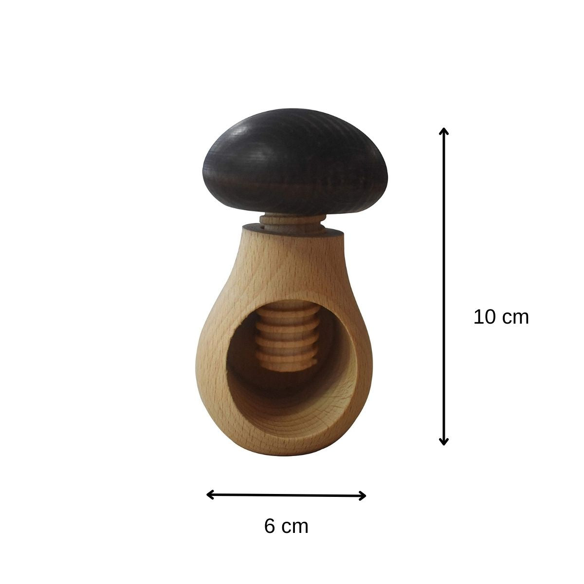Ensemble de 2 Casse-noix vissable  Wood Edition Fackelmann - Mathon - 3