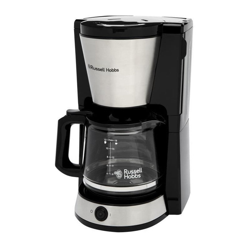 Cafetiere -   - Heaton - 1,25 L - Noir / Inox Russell Hobbs - Mathon - 1