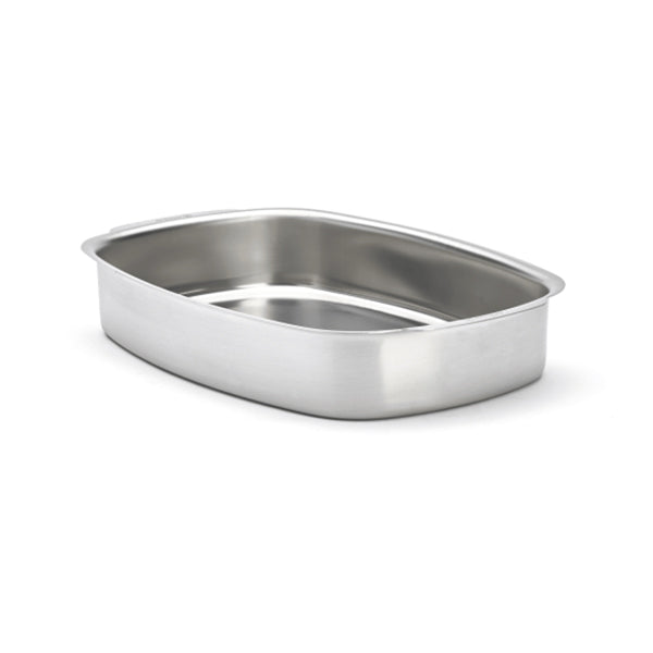 Plat à four en inox rectangulaire 38 x 26 cm De Buyer - Mathon - 1