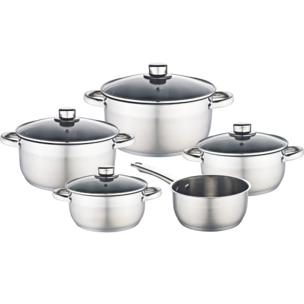 Baumalu 341979 Batterie 9 Pieces Inox - Tous Feux Dont Induction Baumalu - Mathon - 2