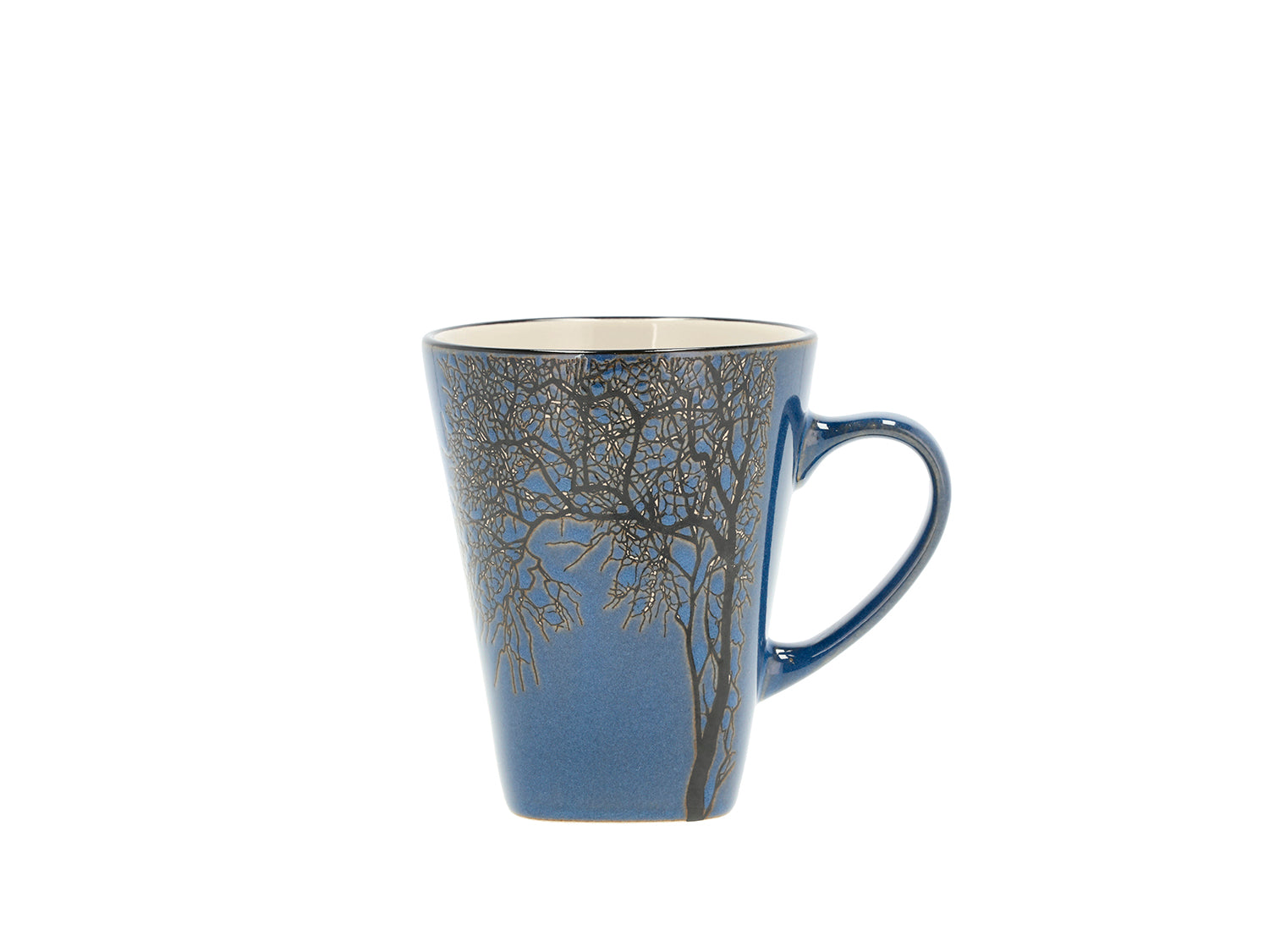 Mug HELA en grès Bleu foncé Villa Collection - Mathon - 1