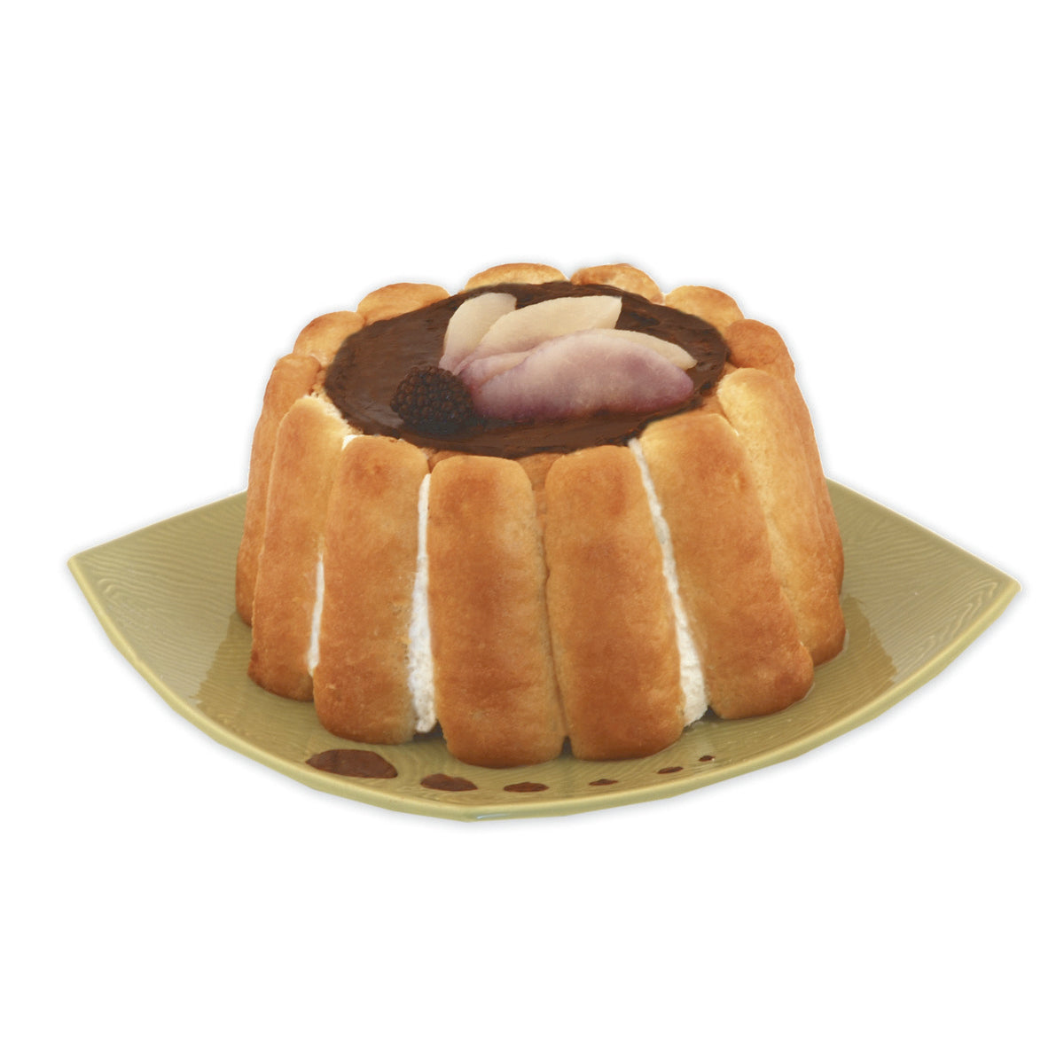 Charlotte - fer blanc - Ø180/150 mm h 100 mm Gobel - Mathon - 2