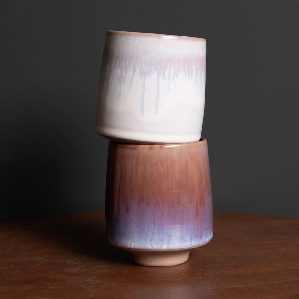 Coffret de 2 gobelets Fuji 25 cl Table passion - Mathon - 3