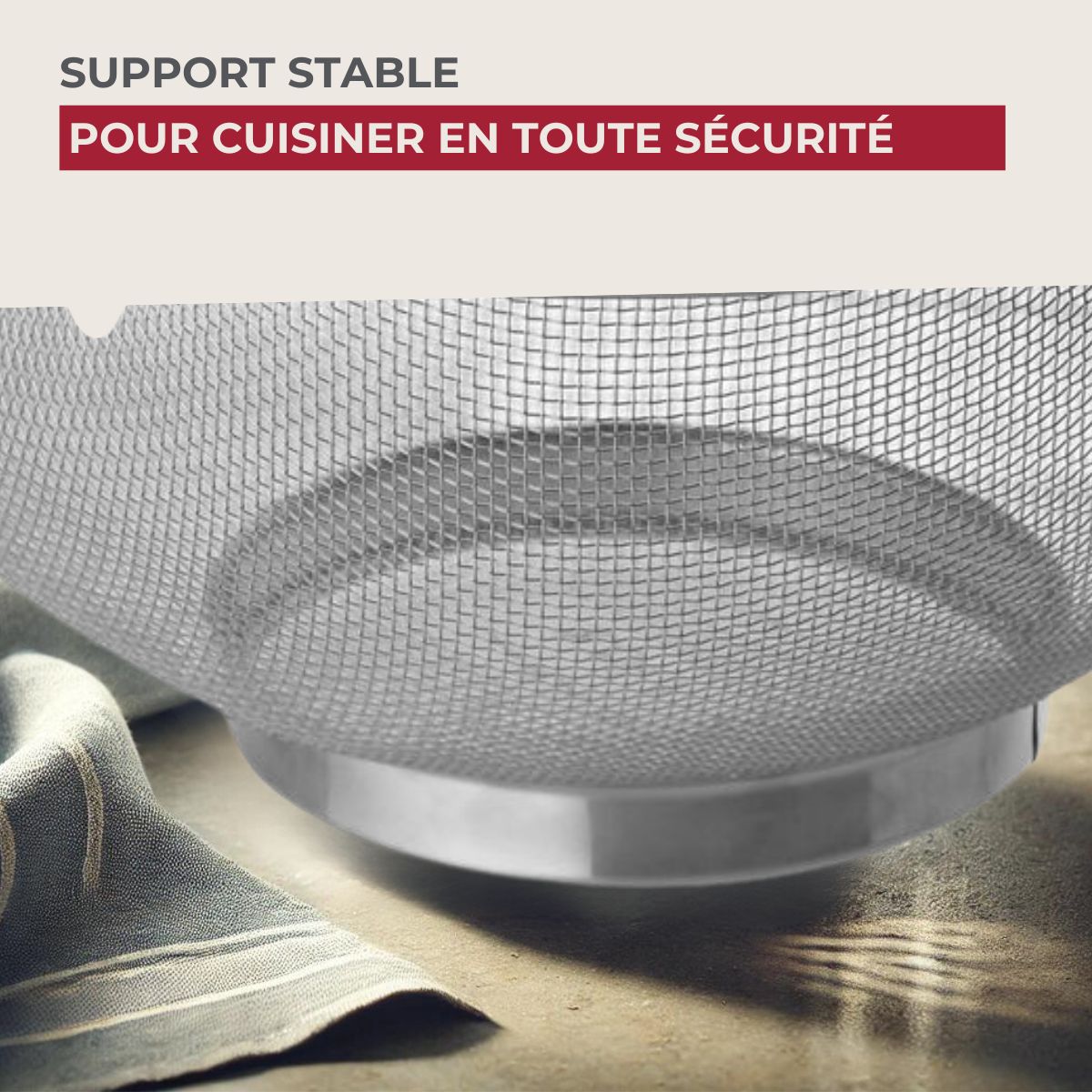 Passoire tamis 26 cm Fackelmann - Mathon - 5