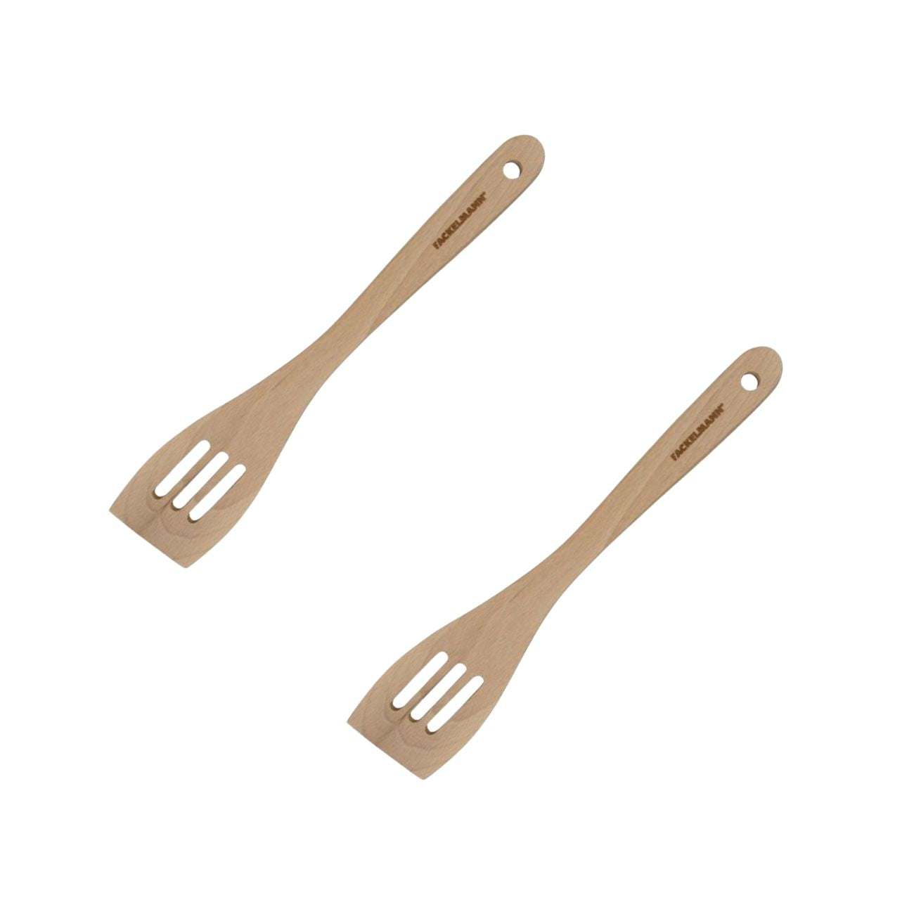 Ensemble de 2 Spatules de cuisine ajourée 30 cm Fackelmann - Mathon - 1