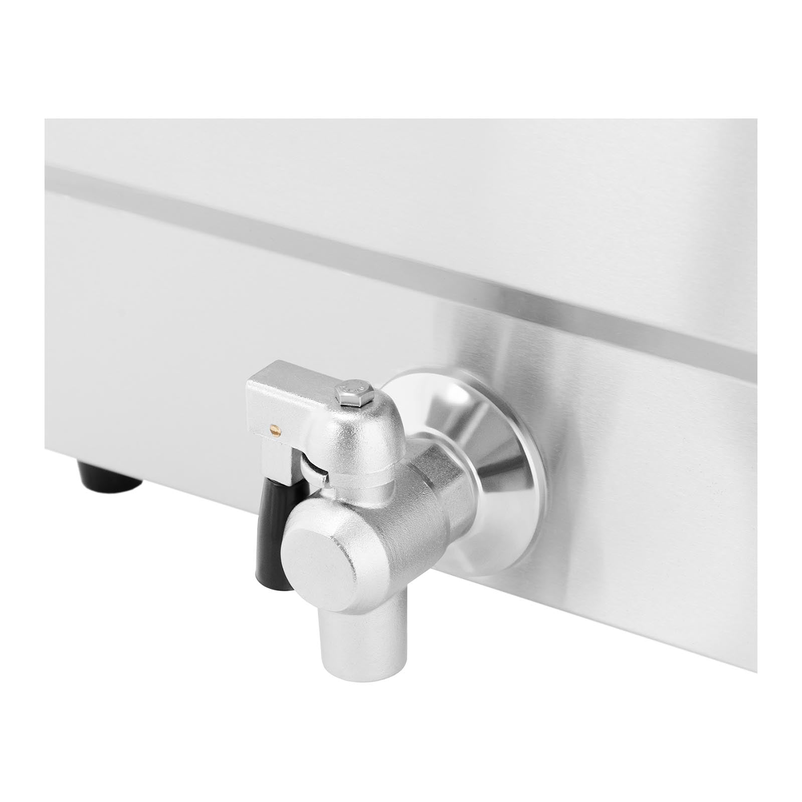 Friteuse électrique 9 litres 3 000 watts robinet de vidange zone froide professionnelle acier inoxydable 14_0003988 - Mathon - 3