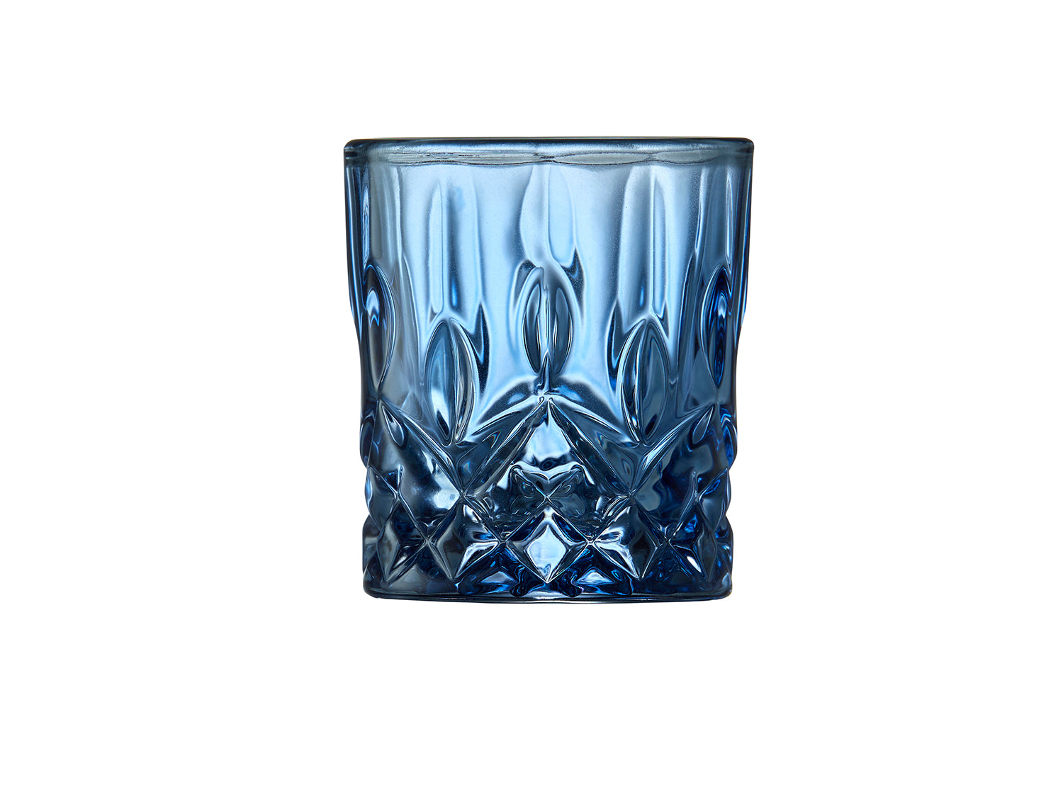 Set de 4 verres à shot SORRENTO  8cl Bleu Lyngby Glas - Mathon - 2