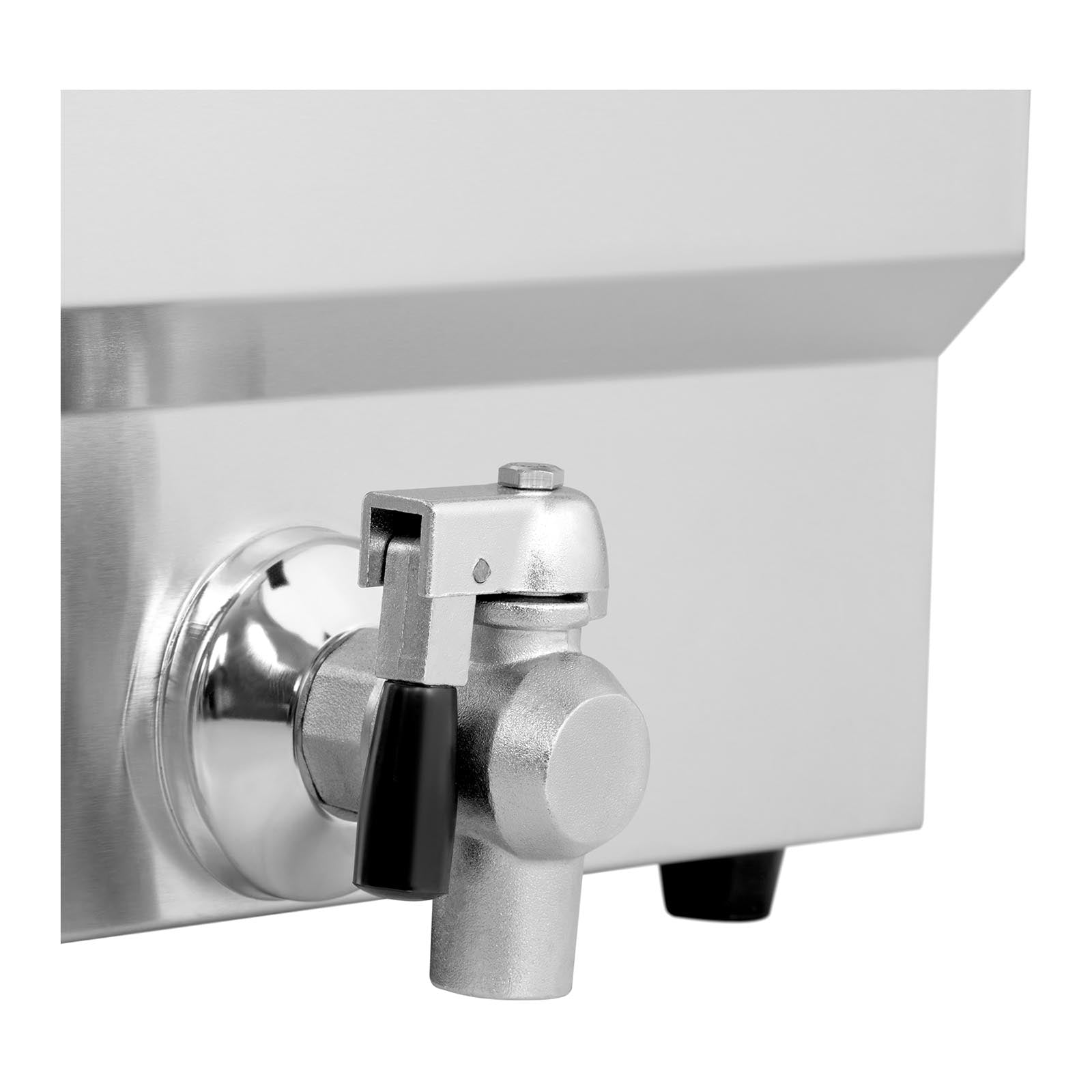 Friteuse électrique 2 x 16 litres 230 volts professionnel 3000 watts acier inoxydable 14_0003984 - Mathon - 2