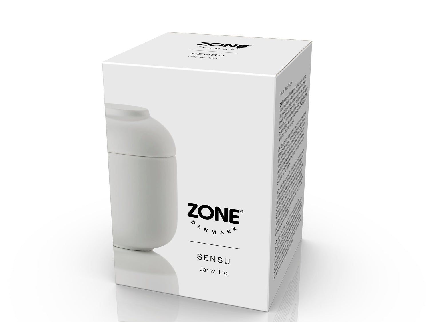 Pot Sensu en Grès Blanc Zone Denmark - Mathon - 2