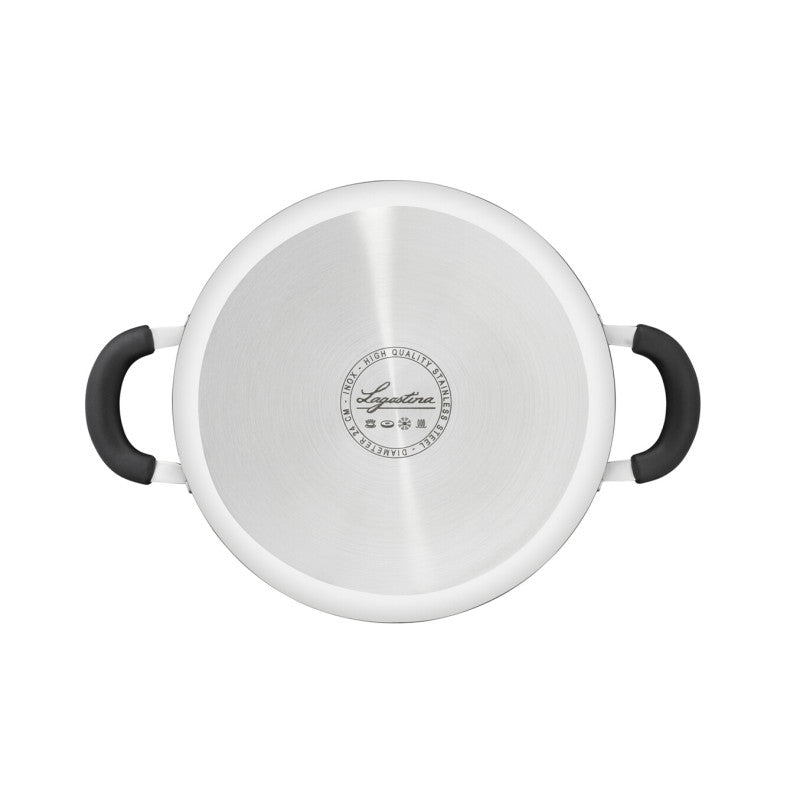 Faitout Lagostina 012909031224 Esperta Triply Inox 24 Cm - Mathon - 2