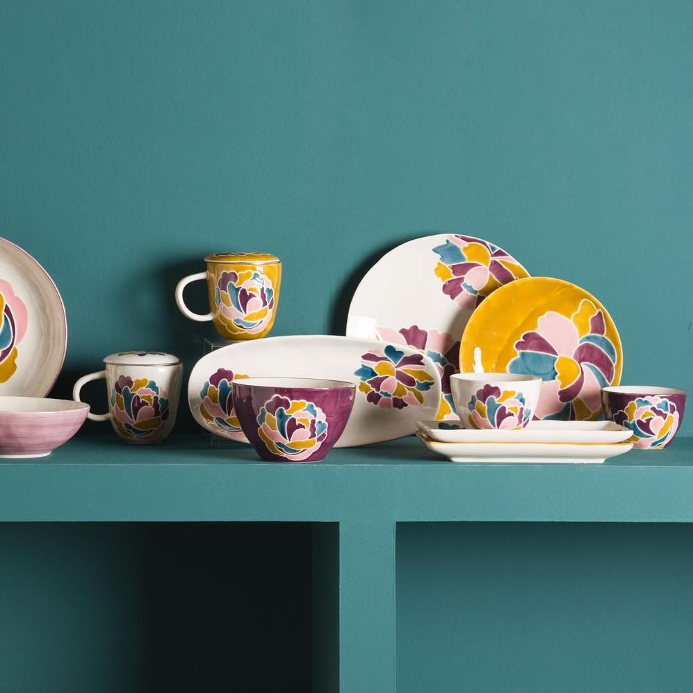 Assiette à dessert Paula 20 cm (lot de 6) Amadeus - Mathon - 3