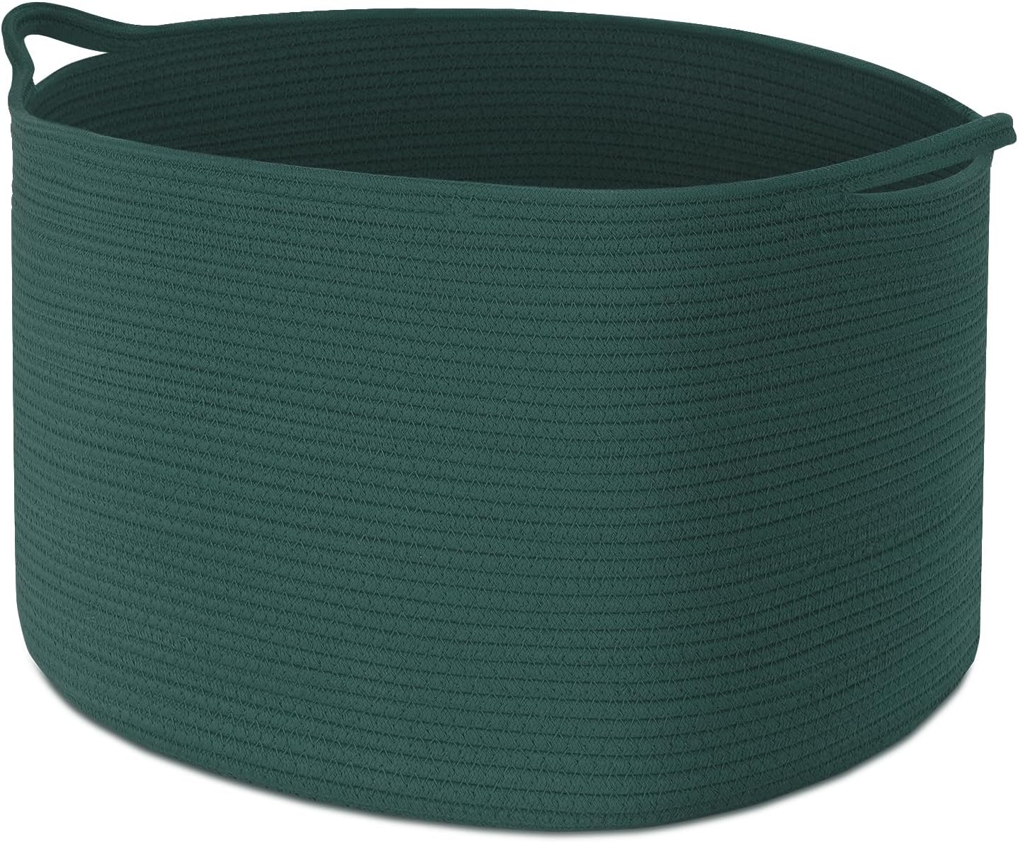 Panier à linge XXXL en coton Vert pliable Vendos85 - Mathon