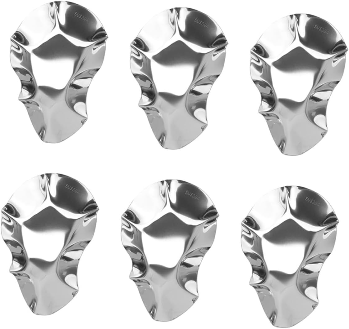 Assiettes à huîtres en acier inoxydable – lot empilable Vendos85 - Mathon