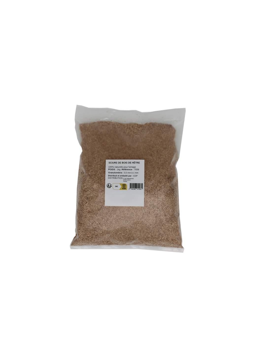 Sciure De Hetre Sac 1 Kg 500/1000 Le Pratique - Mathon
