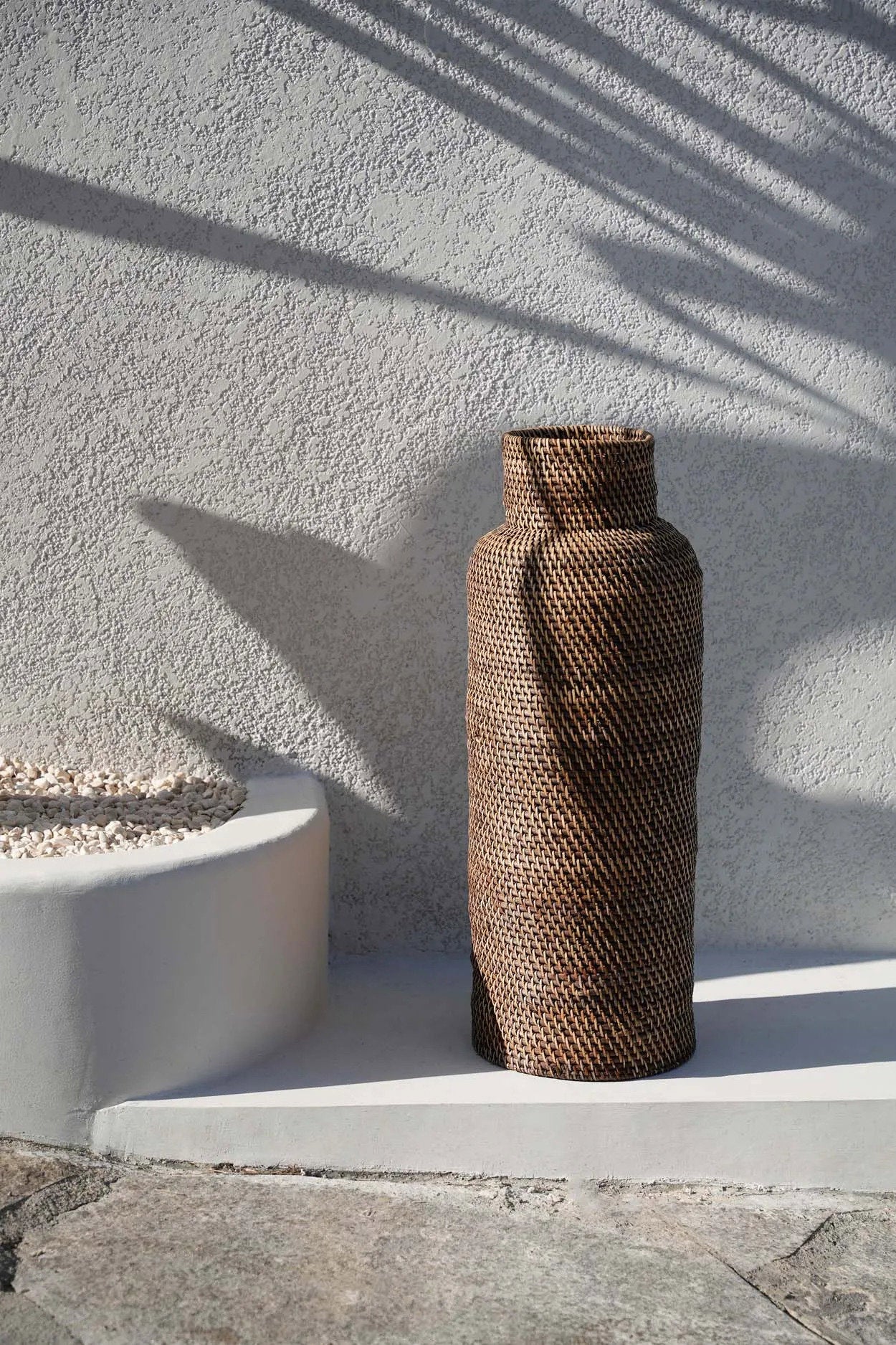 Panier Colonial Umbrella - Naturel Marron Bazar Bizar - Mathon - 3